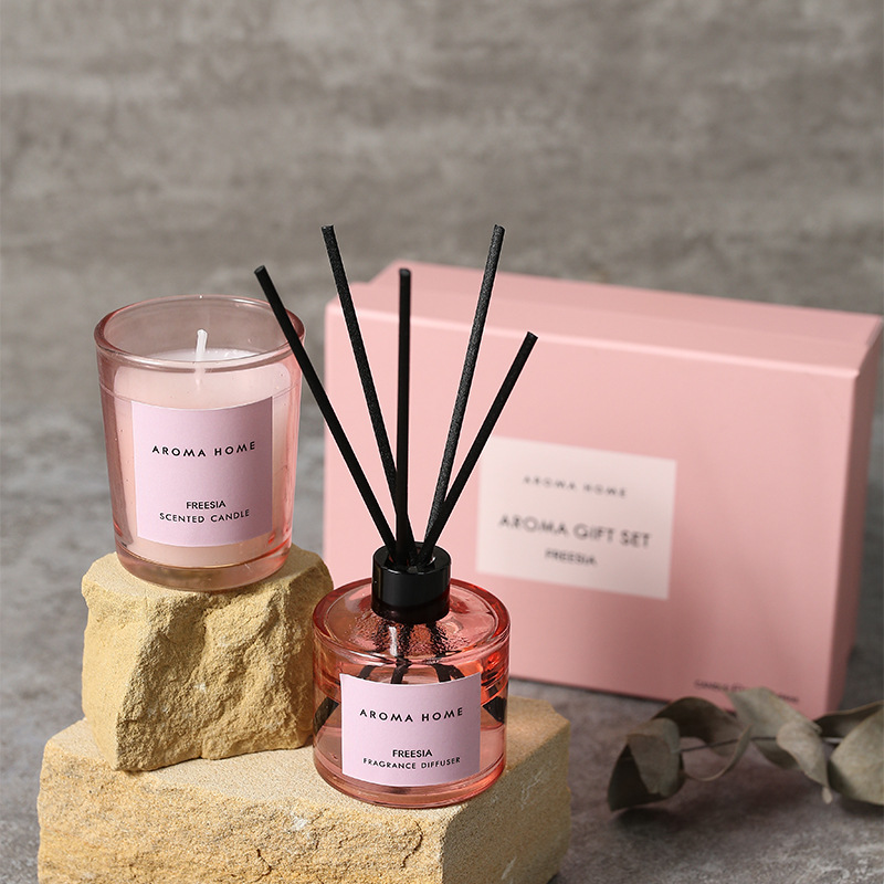 2Pcs Gift Box Set Aromatherapy - đánh giá và giá Home Fragrance Bottle