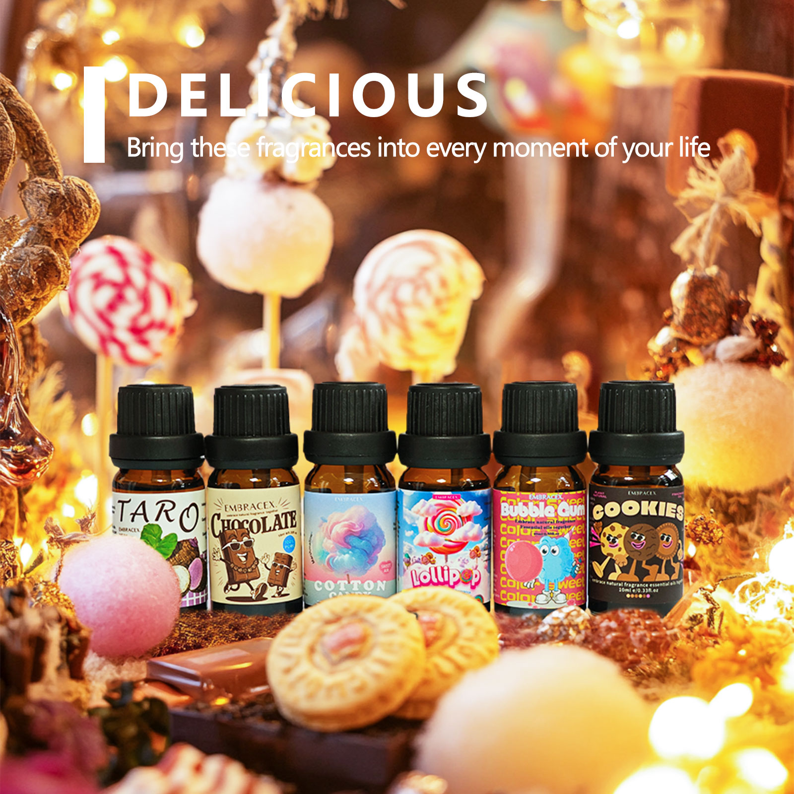 6PC/1Set Delicious Fragrance O - đánh giá và giá Home Fragrance System