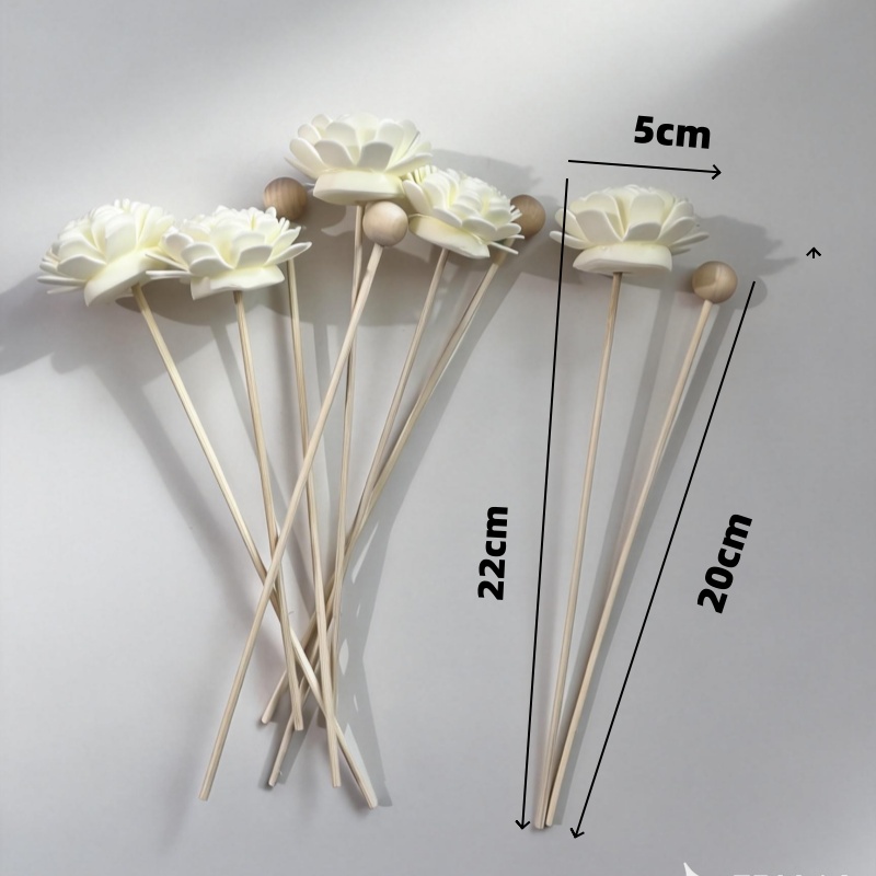 10PCS Artificial Flower Rattan - đánh giá và giá Home Fragrance Reed Diffuser