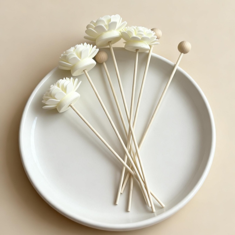 10PCS Artificial Flower Rattan - đánh giá và giá Home Fragrance Reed Diffuser