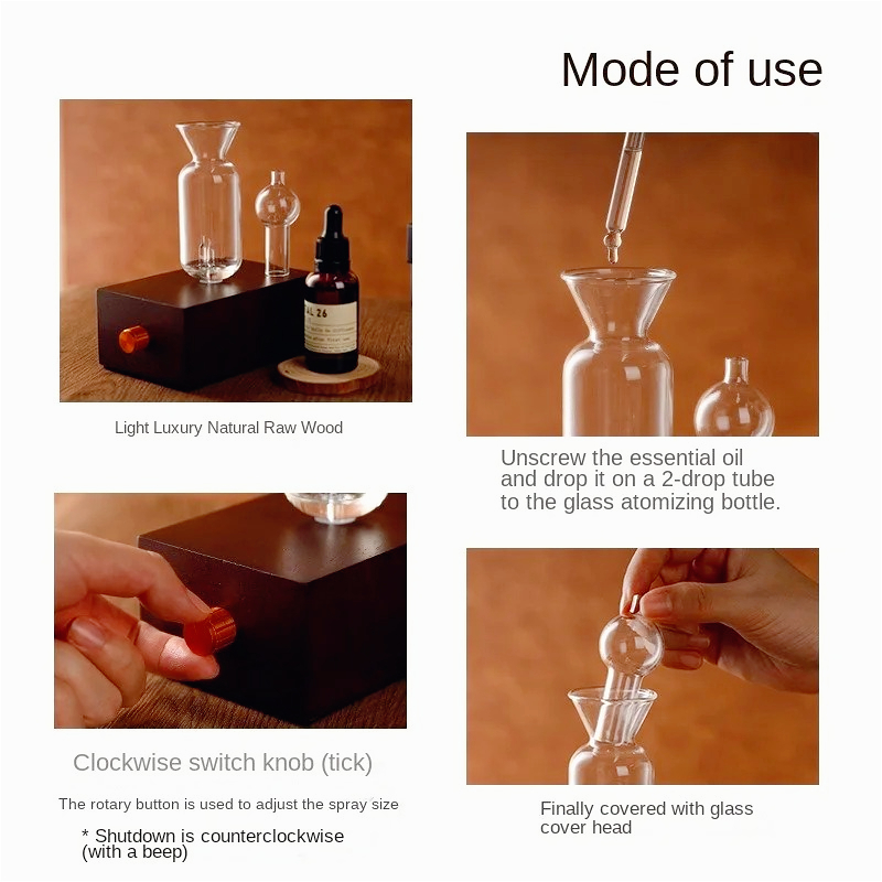 Mini Portable Waterless Essent - đánh giá và giá Home Fragrance System