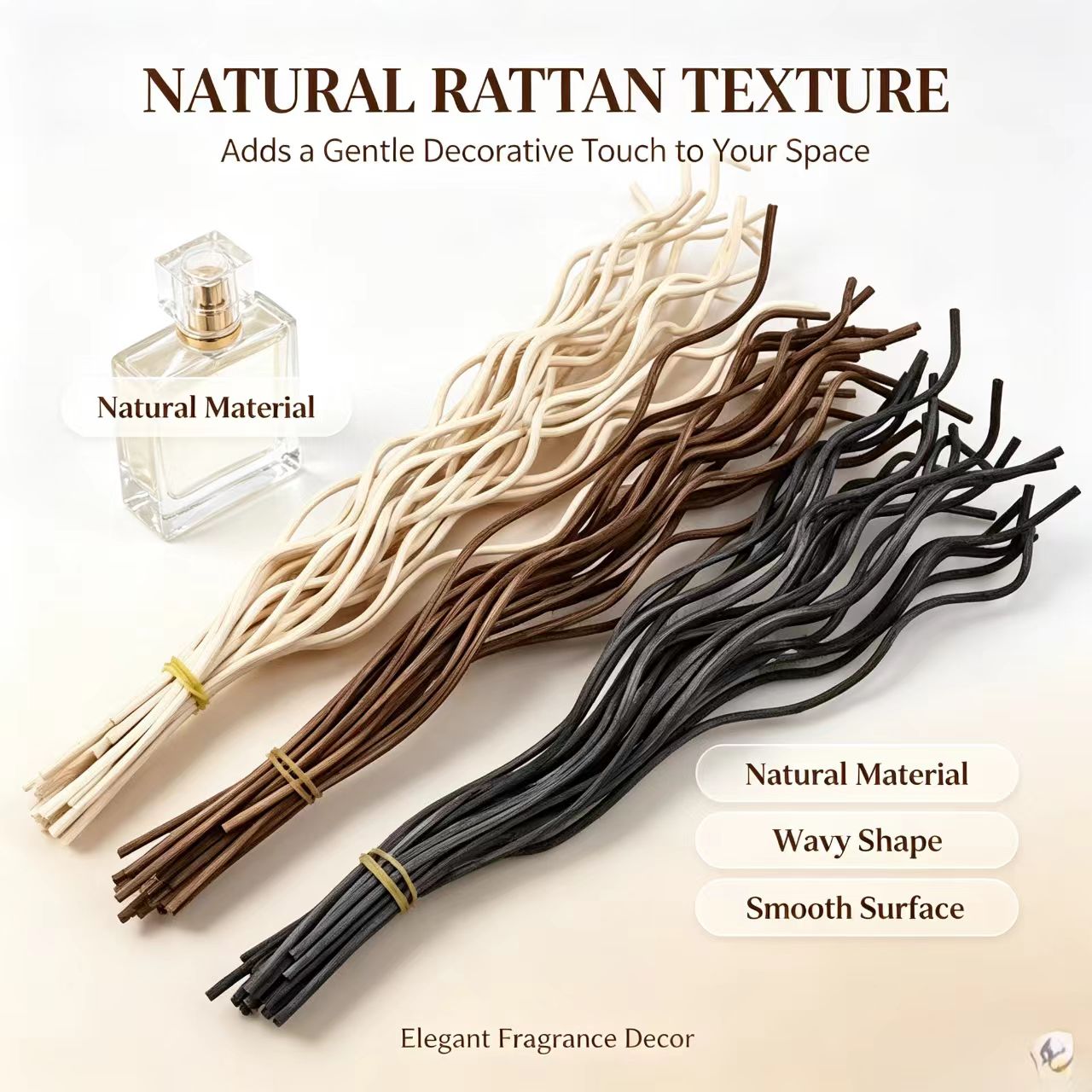 20Pcs Long Wavy Rattan Reed Di - đánh giá và giá Home Fragrance Reed Diffuser