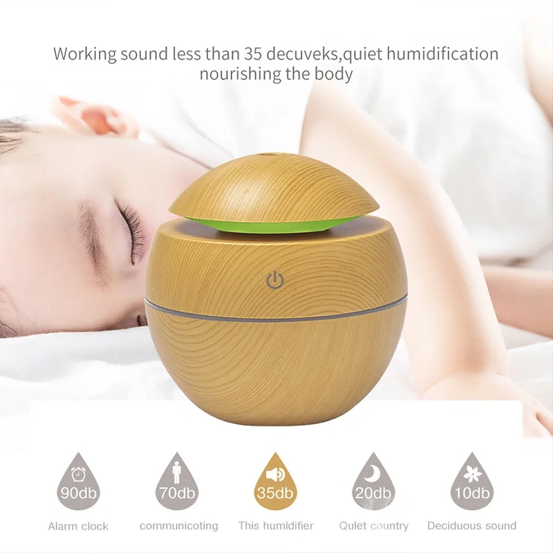 Home Wood Grain Air Humidifier - đánh giá và giá Home Fragrance Mist