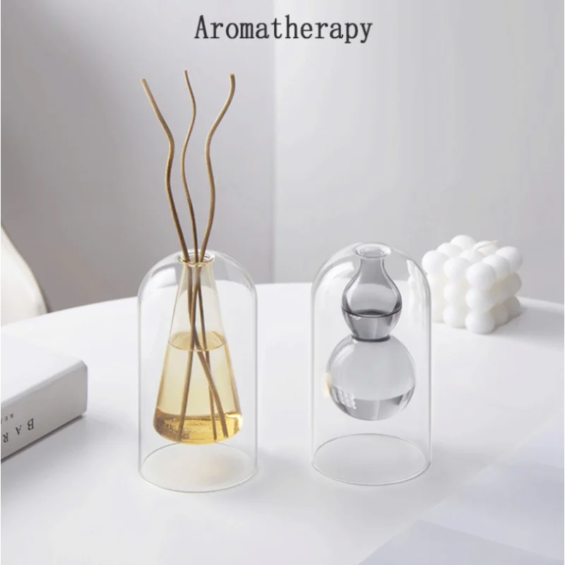 Double Layer Glass Essential O - đánh giá và giá Home Fragrance Bottle