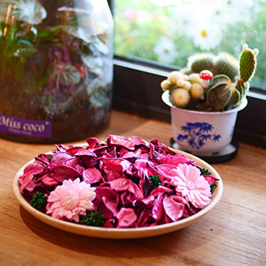 Pink Potpourri Bags, Rose Scen - đánh giá và giá Potpourri Dried Flower