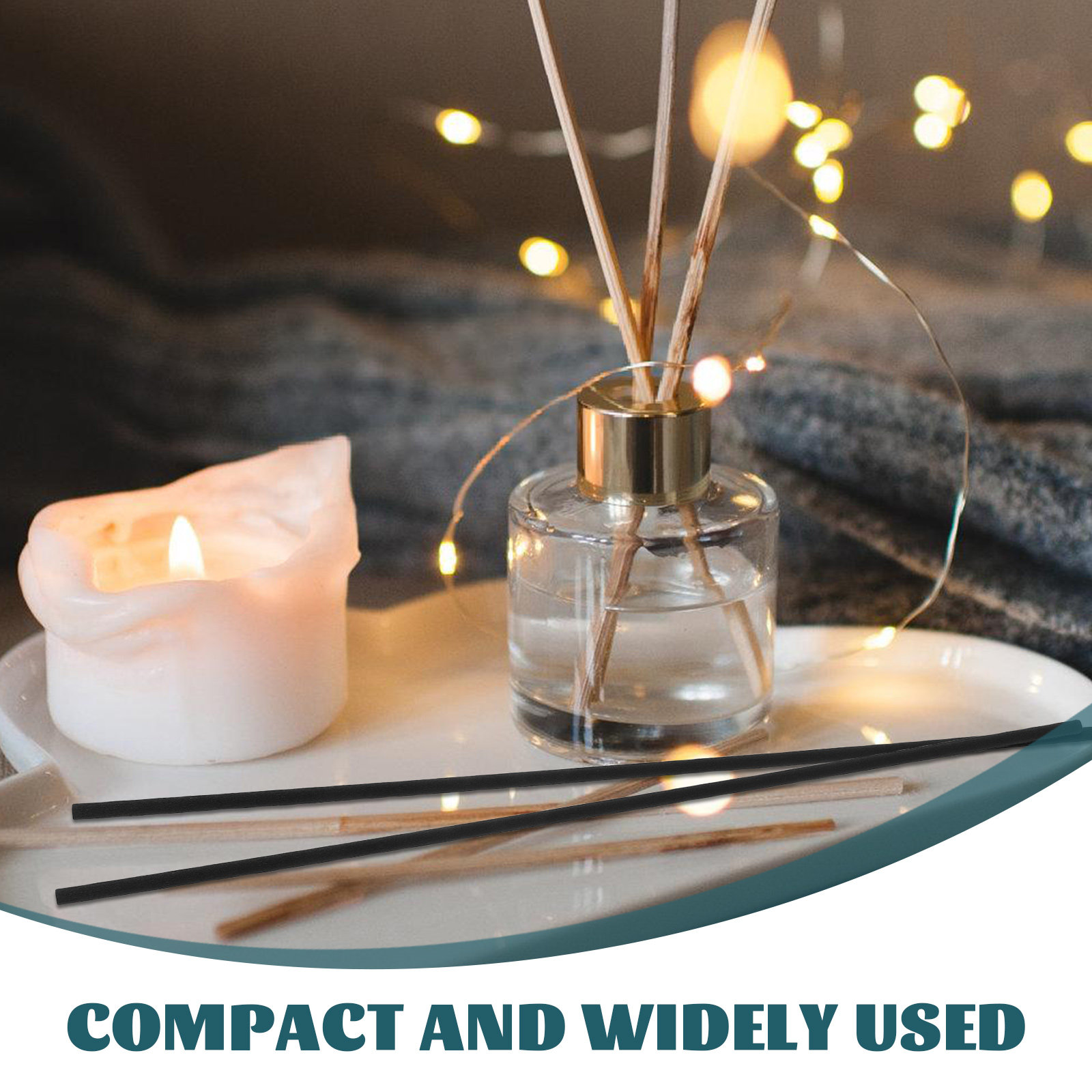 200Pcs Black Fiber Reed Sticks - đánh giá và giá Reed Diffuser Set