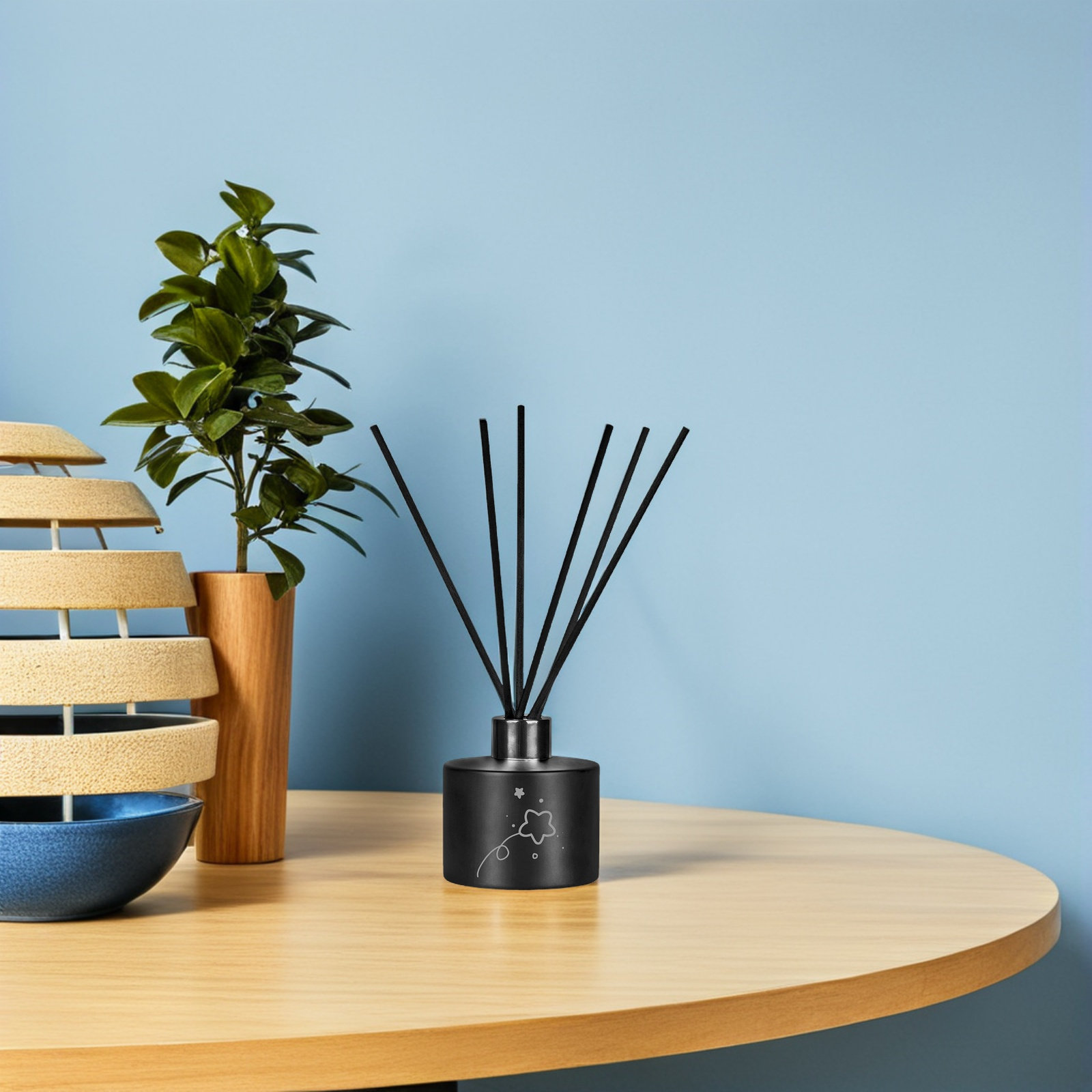 200Pcs Black Fiber Reed Sticks - đánh giá và giá Reed Diffuser Set