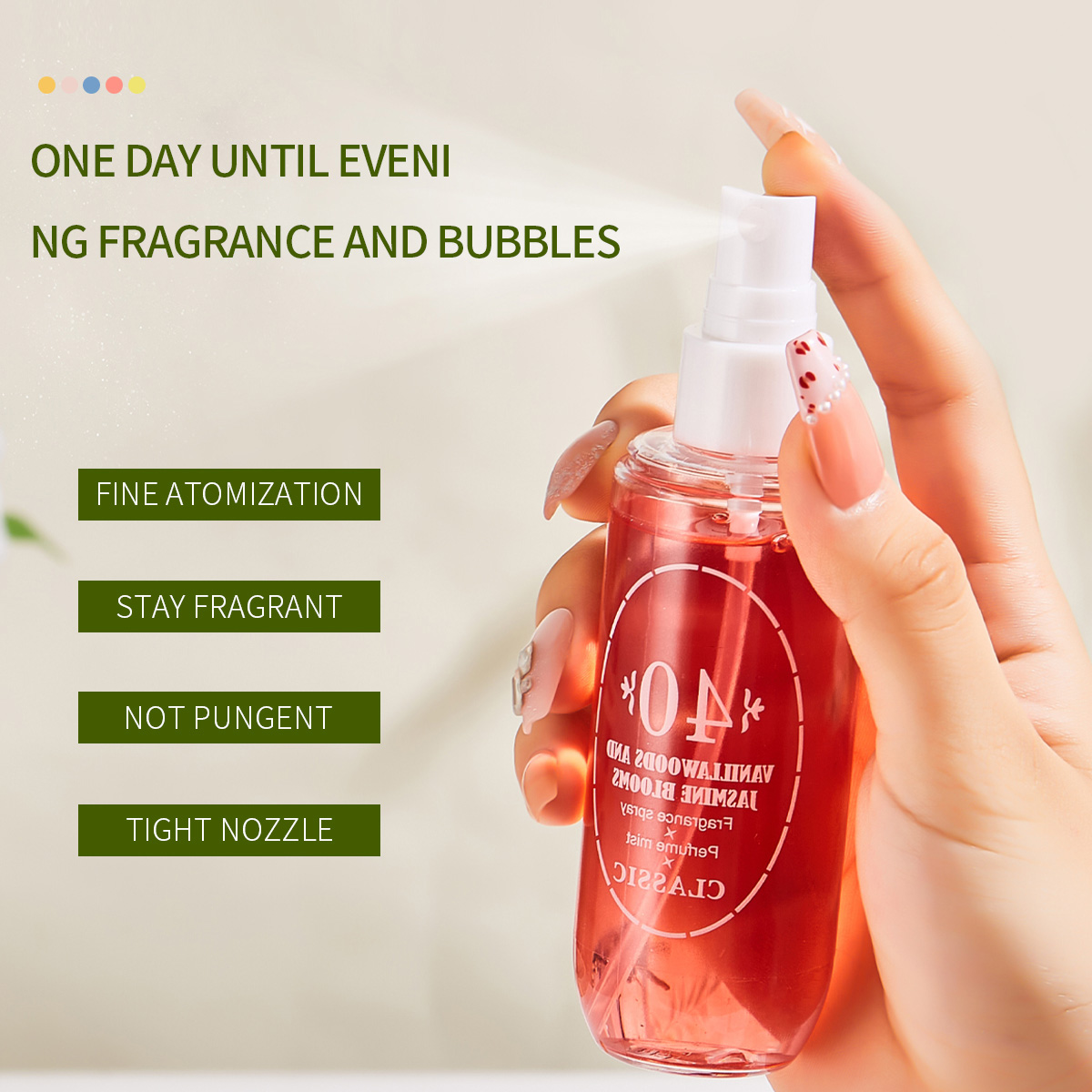 Perfume Mist Body Spray 5 Scen - đánh giá và giá Home Fragrance Jasmine