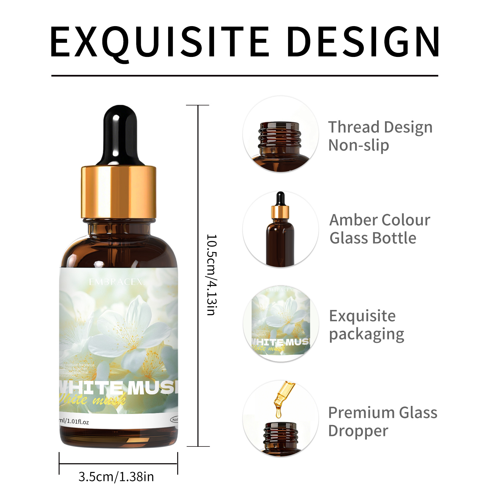 30ml White Musk Fragrance Oils - đánh giá và giá Reed Diffuser Set