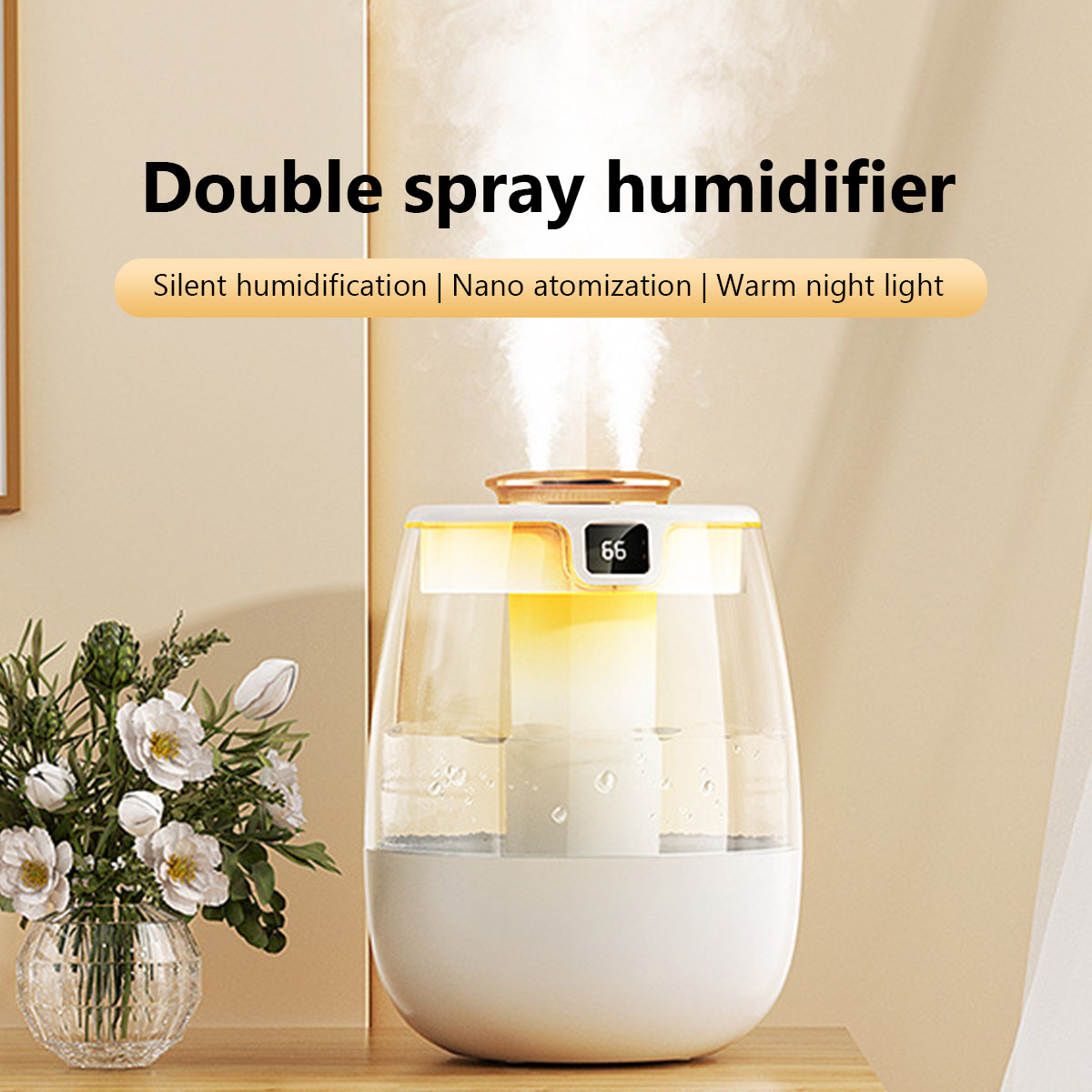 1.3L Air Humidifier Double Spr - đánh giá và giá Home Fragrance Mist