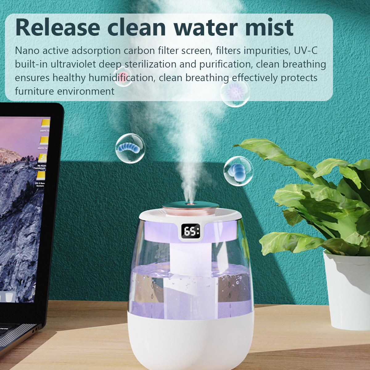 1.3L Air Humidifier Double Spr - đánh giá và giá Home Fragrance Mist